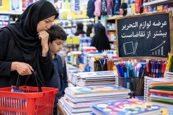 رکود در بازار نوشت‌افزار/ قدرت خرید خانواده‌ها زیر سایه گرانی